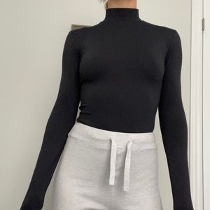 Aritzia high-neck bodysuit